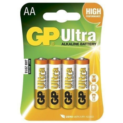 GP AA BATTERIES - 4 Pieces