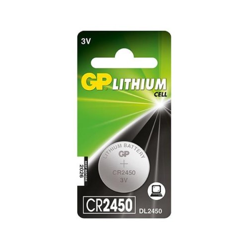 GP LITHIUM CELL 3V 610 mAh CR2450