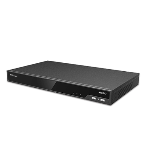 Milesight 4K H.265 PoE NVR 5000 Series 16ch PoE ports