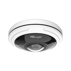 Milesight NDAA AI 360° Panoramic Fisheye Network Camera 8MP 1.5mm