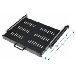 Lepin 1U Sliding shelf 350mm