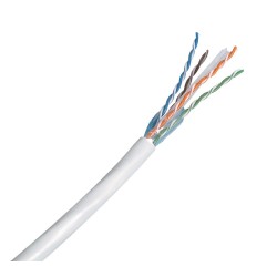 R&M Installation Cable CAT6, U/UTP, 4P, 450 MHz, LSZH, grey, Eca, 500m (Drum) R35057