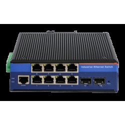 USR 8*Gigabit-port Industrial Switch With 2x SFP Slots